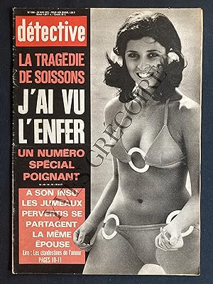 Seller image for DETECTIVE-N1350-22 JUIN 1972 for sale by Yves Grgoire