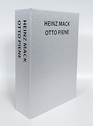 Heinz Mack Otto Piene. Countdown to Zero. DeLuxe edition signed by Heinz Mack