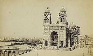 Seller image for France Marseille Cathedral Old Photo 1875 for sale by Bits of Our Past Ltd