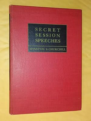 Seller image for Secret Session Speeches ~ Compiled by Charles Eade for sale by Livresse