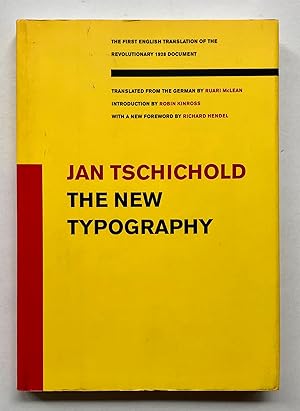 Image du vendeur pour The New Typography: A Handbook for Modern Designers mis en vente par George Ong Books