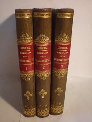 Curso de historia y disciplina particular de la Iglesia de España ( 3 Vols.)
