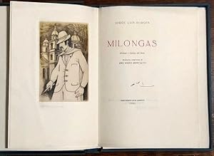 Imagen del vendedor de Milongas a la venta por Moroccobound Fine Books, IOBA