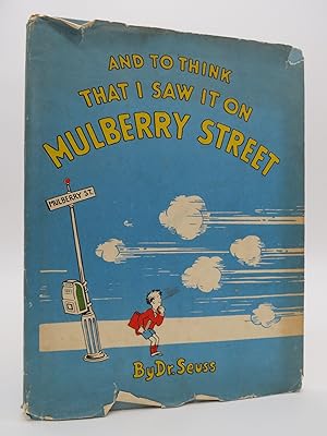 Seller image for TO THINK THAT I SAW IT ON MULBERRY STREET (DJ protected by a brand new, clear, acid-free mylar cover) for sale by Sage Rare & Collectible Books, IOBA