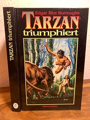 Bild des Verkufers fr Tarzan triumphiert. bersetzt von Ruprecht Willnow. zum Verkauf von Antiquariat an der Nikolaikirche