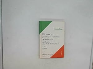 Image du vendeur pour Wrterbuch der Rechts- und Wirtschaftssprache. Lexikon fr Justiz, Verwaltung, Wirtschaft und Handel: Wrterbuch der Rechts- und Wirtschaftssprache, . 2 Bde., Tl.1, Italienisch-Deutsch: Band 1 mis en vente par Das Buchregal GmbH