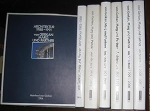 Bild des Verkufers fr Bnde 3 - 9: Architektur von Gerkan, Marg und Partner - 1983 - 1988 / 1988 - 1991 / 1991 - 1995 / 1995 - 1997 / 1997 - 1999 / 1999 - 2000 / 2000 - 2001. --- Ab Band 5 in deutscher und englischer Sprache. zum Verkauf von Antiquariat Carl Wegner