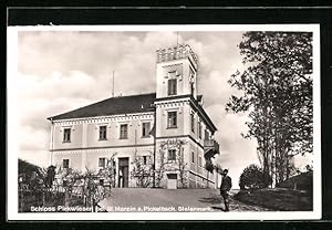 Ansichtskarte St. Marein, am Schloss Pirkwiesen, Fassade