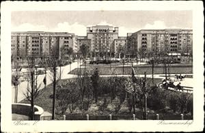 Ansichtskarte / Postkarte Wien 5 Margareten, Blick zum Reumannhof, Parkanlagen