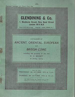 Glendining - Catalogue of Ancient, Oriental, European and British Coins 04.10.72/ 05.10.72