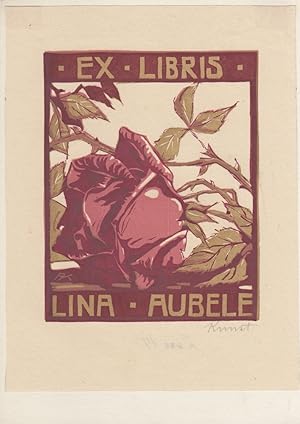 Exlibris für Lina Aubele.