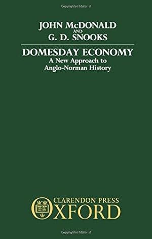 Seller image for Domesday Economy: A New Approach to Anglo-Norman History for sale by WeBuyBooks