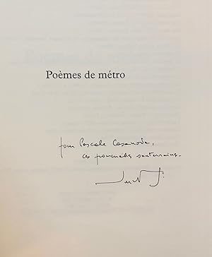 Poèmes de métro.
