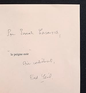 Seller image for Le peigne-noir. for sale by Le Livre  Venir