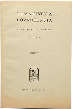 Bild des Verkufers fr Perseus, Eridanus und Cola Piscis unter den Sternbildern in Pontanos Urania. (offprint) zum Verkauf von Archiv Fuenfgiebelhaus