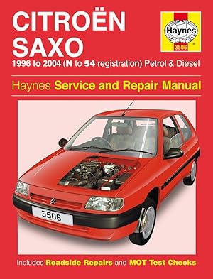 Imagen del vendedor de Haynes Publishing: Citroen Saxo Owners Workshop Manual a la venta por moluna