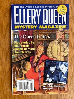 Image du vendeur pour Ellery Queen Mystery Magazine Februrary 2005 mis en vente par Scene of the Crime, ABAC, IOBA