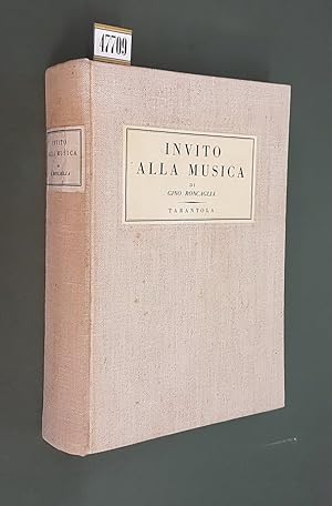 Seller image for INVITO ALLA MUSICA for sale by Stampe Antiche e Libri d'Arte BOTTIGELLA