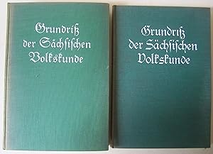 Imagen del vendedor de Grundri der schsischen Volkskunde. Zwei Bnde = komplett. a la venta por Antiquariat Immanuel, Einzelhandel