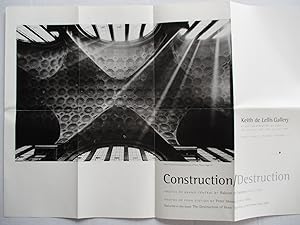 Seller image for Construction / Destruction Photos of Grand Central by Balcom et Darrow / Photos of Penn Station by Peter Moore Keith de Lellis Gallery 2001 poster and postcards for sale by ANARTIST