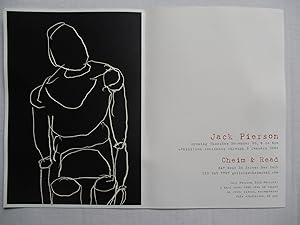 Imagen del vendedor de Jack Pierson Cheim and Read 2004 Exhibition invite postcard a la venta por ANARTIST