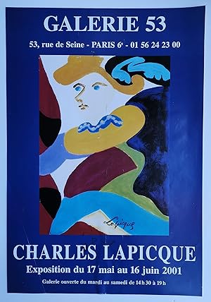 Affiche Expo - CHARLES LAPIQUE