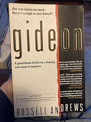 Seller image for Gideon for sale by A.C. Daniel's Collectable Books