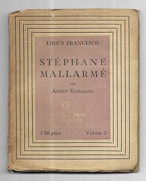 Stéphane Mallarmé Lirics Francesos minilibro