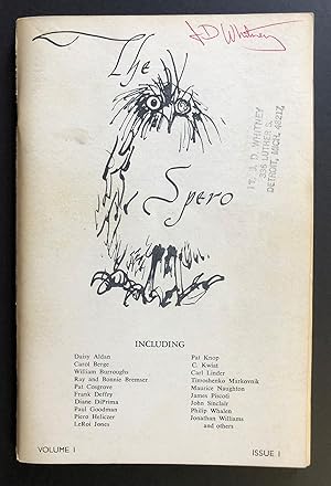 Imagen del vendedor de The Spero 1 (Volume 1, Issue 1; 1965) a la venta por Philip Smith, Bookseller