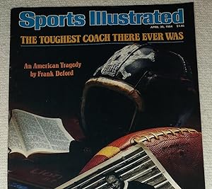 Sports Illustrated [Magazine]; April 30, 1984; Volume 60, No. 18; Bob (Bull)(Cyclone) Sullivan on...