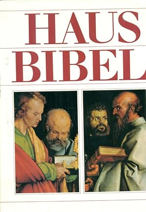 Image du vendeur pour Hausbibel. Die Heilige Schrift des Alten und Neuen Testamentes. mis en vente par Online-Buchversand  Die Eule