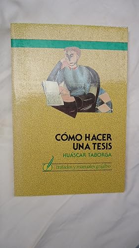 Imagen del vendedor de CMO HACER UNA TESIS a la venta por Ernesto Julin Friedenthal