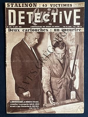 DETECTIVE-N°420-19 JUILLET 1954