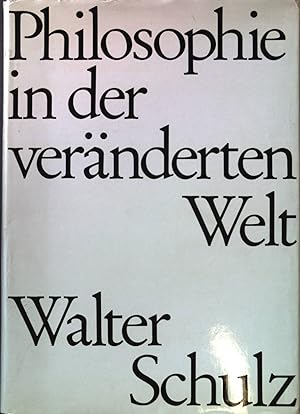 Bild des Verkufers fr Philosophie in der vernderten Welt. zum Verkauf von books4less (Versandantiquariat Petra Gros GmbH & Co. KG)