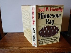 Bild des Verkufers fr Minnesota Rag - The Dramatic Story of the Landmark Supreme Court Case that Gave New Meaning to Freedom of the Press zum Verkauf von Old Scrolls Book Shop