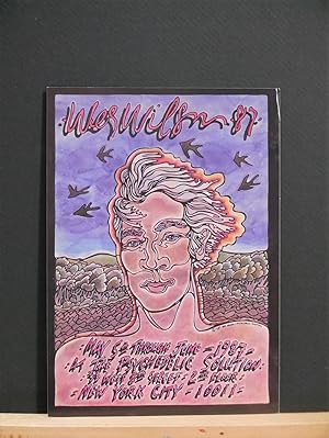 Psychedelic Solution Postcard: Wes Wilson Art Show