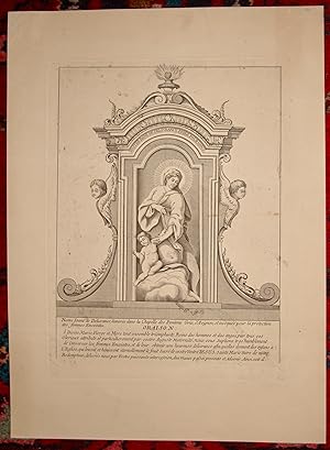 Notre Dame de Délivrance, honorée dans la chapelle des Penitens Gris d'Avignon, et invoquée pour ...
