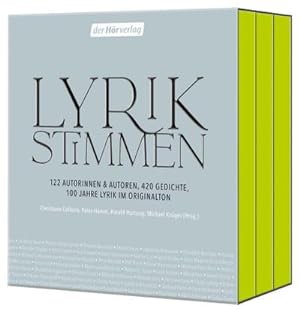 Bild des Verkufers fr Lyrikstimmen : 122 Autorinnen & Autoren, 420 Gedichte, 100 Jahre Lyrik im Originalton zum Verkauf von AHA-BUCH GmbH