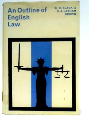 Seller image for An Outline of English Law for sale by World of Rare Books