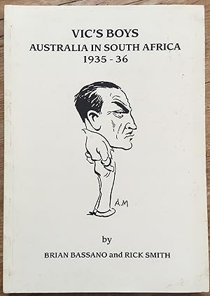 Imagen del vendedor de Vic's Boys: Australia in South Africa 1935-36 a la venta por Pastsport
