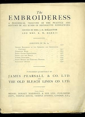 Seller image for The Embroideress | A Periodical Treating of the Practice and History of all Kinds of Decorative Needlework | Issue No. 64 for sale by Little Stour Books PBFA Member