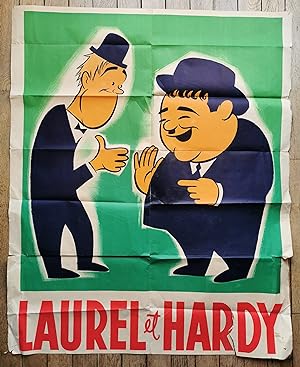 Grande affiche couleurs - LAUREL et HARDY