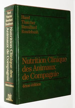 Imagen del vendedor de Nutrition clinique des animaux de compagnie a la venta por Abraxas-libris