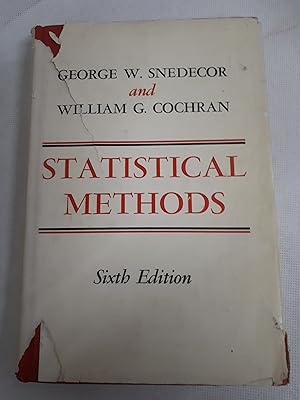 Bild des Verkufers fr Statistical Methods (Sixth Edition) zum Verkauf von Cambridge Rare Books