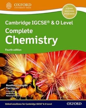 Imagen del vendedor de Cambridge IGCSE & O Level Complete Chemistry: Student Book a la venta por Wegmann1855
