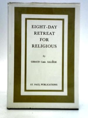 Bild des Verkufers fr Eight-day Retreat for Religious zum Verkauf von World of Rare Books