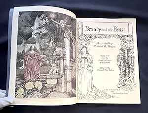 Imagen del vendedor de BEAUTY and the BEAST; Illustrated by Michael Hague / Based on a story by Marie Le Prince de Beaumont / Adapted by Deborah Apy Kohen a la venta por Borg Antiquarian