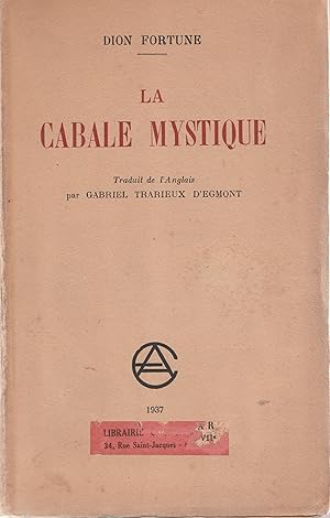 Seller image for La cabale mystique for sale by Librairie Franoise Causse