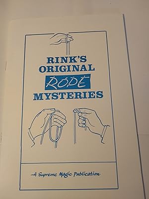 Image du vendeur pour Rink's original Rope Routines mis en vente par Hinch Books