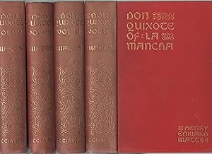 Seller image for The Ingenious Gentleman Don Quixote of La Mancha, done into English by Henry Eward Watts, 4 volume set for sale by Wyseby House Books
